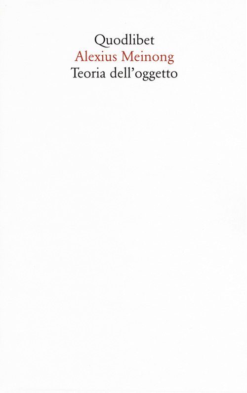 Teoria dell'oggetto
