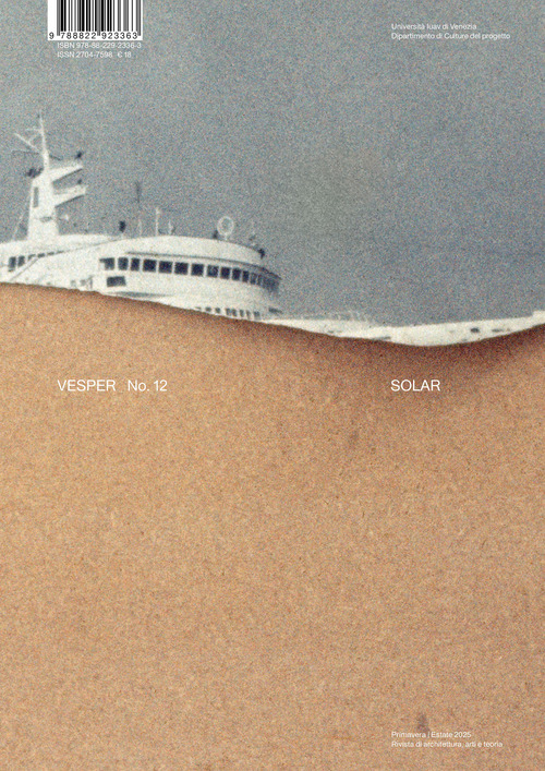 Vesper. Rivista di architettura, arti e teoria-Journal of architecture, arts & theory