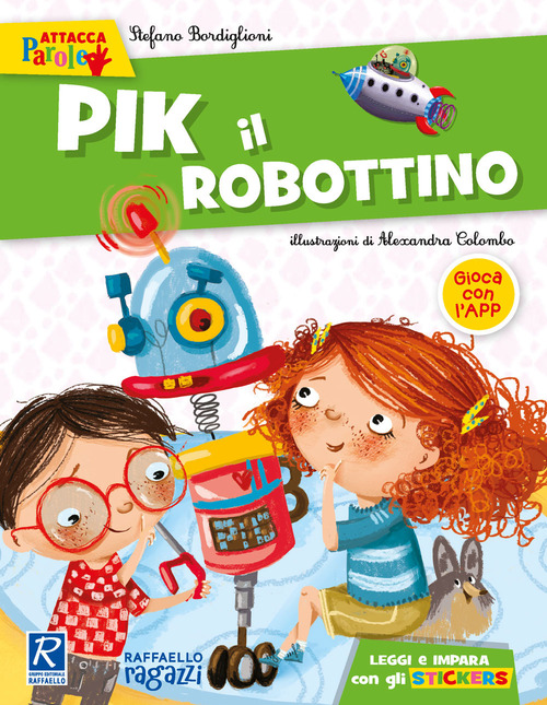Pik il robottino. Con adesivi