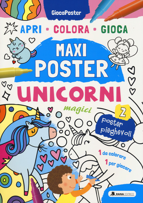 Unicorni magici. Maxi poster