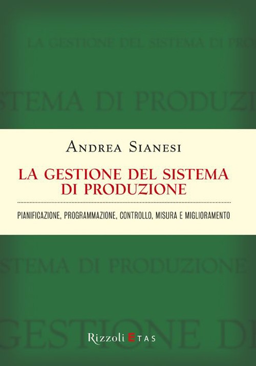 La gestione del sistema di produzione