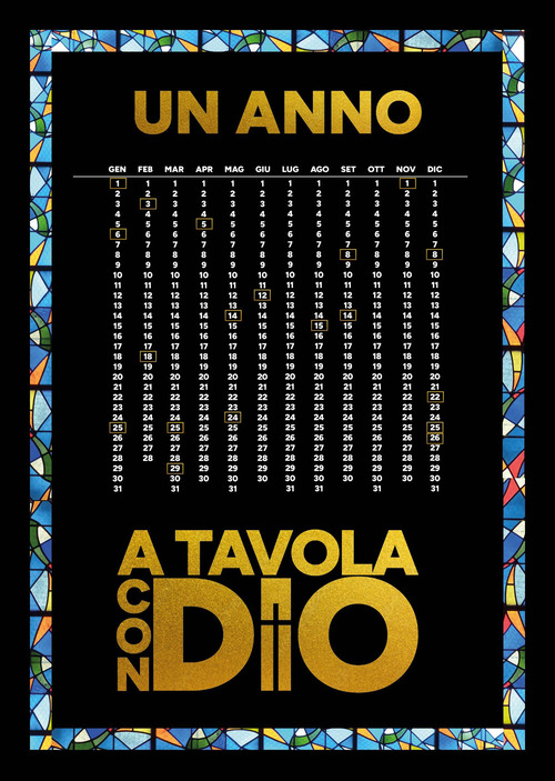 Un anno a tavola con Dio