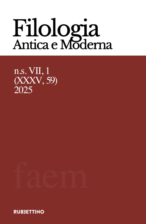 Filologia antica e moderna
