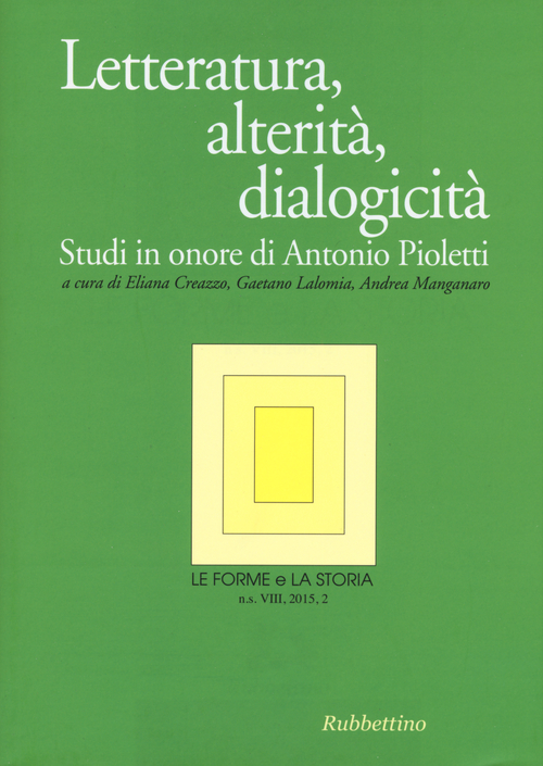 Le forme e la storia