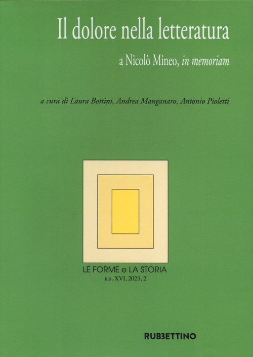 Le forme e la storia