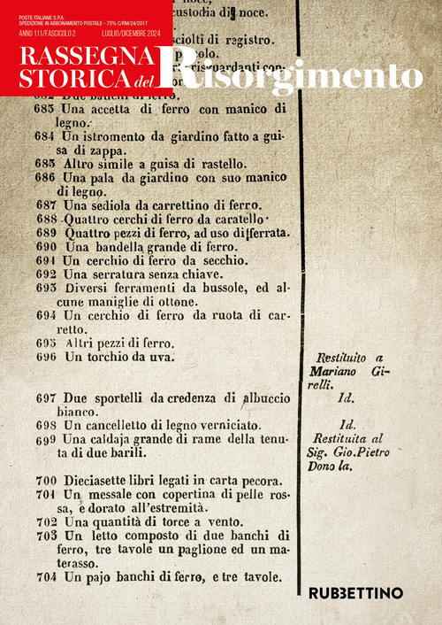 Rassegna storica del Risorgimento