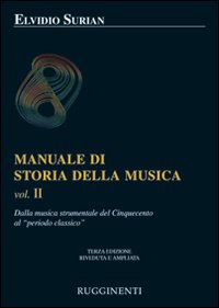 Manuale di storia della musica