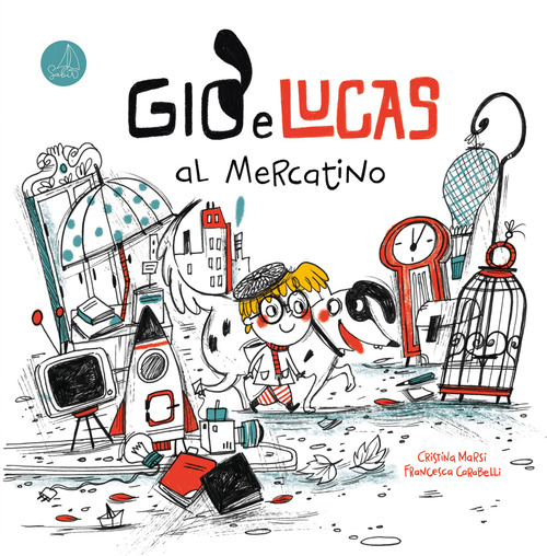 Gi&ograve; e Lucas al mercatino