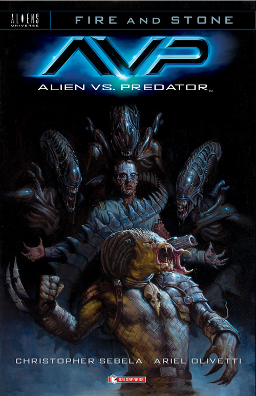 Alien vs. Predator. Fire and stone