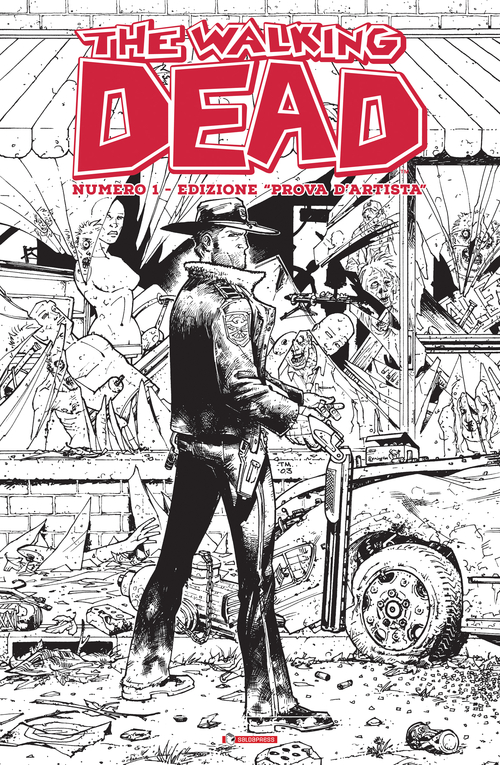Prova d'artista. The walking dead