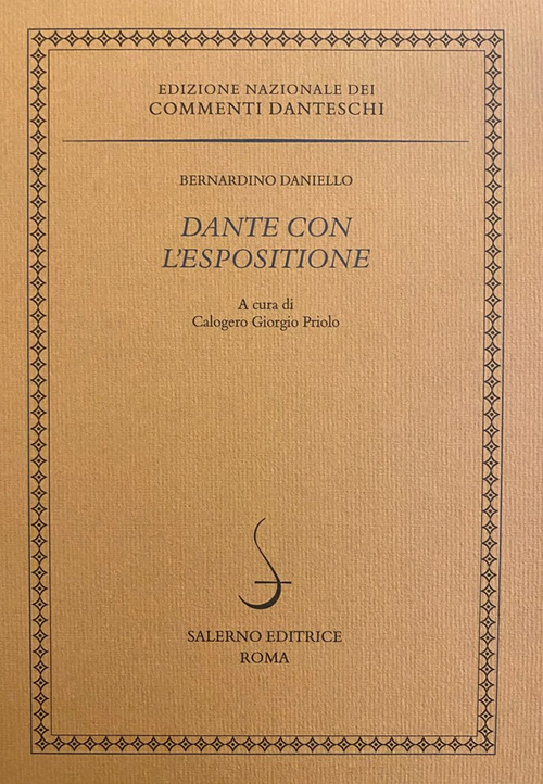 Dante con l'Espositione