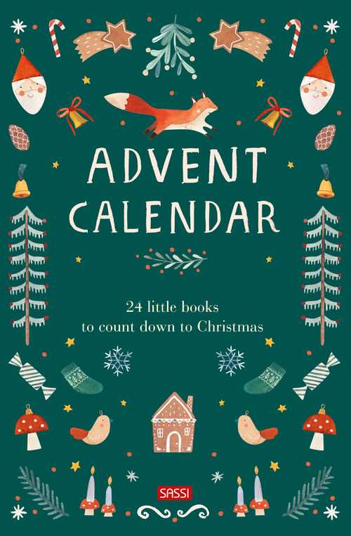 Advent calendar. 24 little books to count down to Christmas