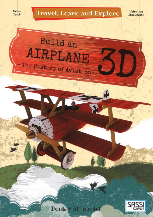 Build an airplane 3D. The history of aviation. Travel, learn and explore