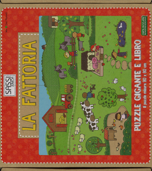 La fattoria. Puzzle gigante