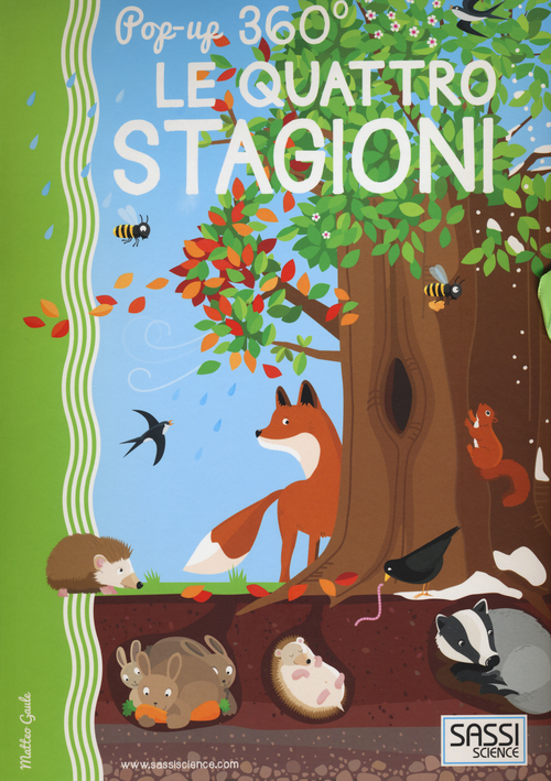 Le quattro stagioni. Pop-up 360&deg;