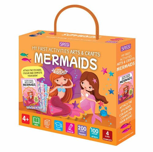 Mermaids. My first activities arts & crafts