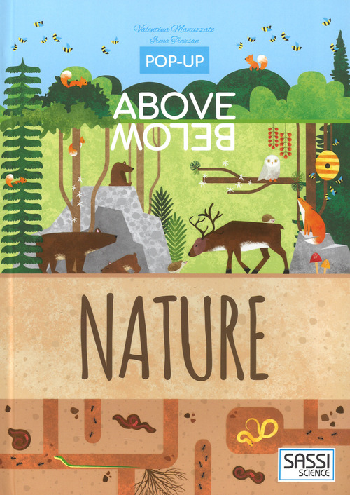 The nature. Above and below pop-up