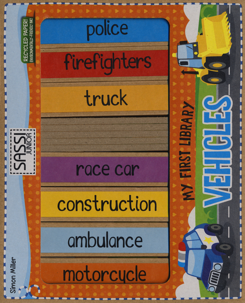 Vehicles. My first library