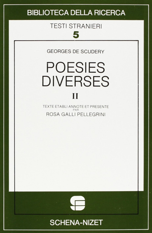 Po&eacute;sies diverses