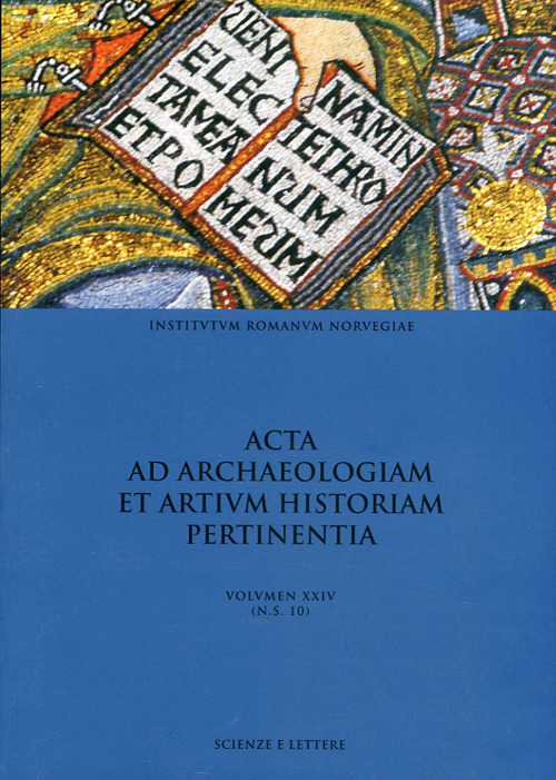 Acta ad archaeologiam et artium historiam pertinentia