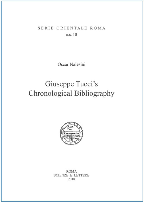 Giuseppe Tucci's Chronological Bibliography