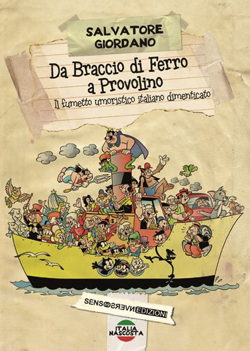 Da Braccio di Ferro a Provolino, il fumetto umoristico italiano dimenticato
