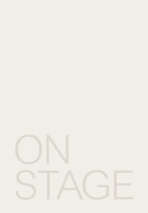 On stage