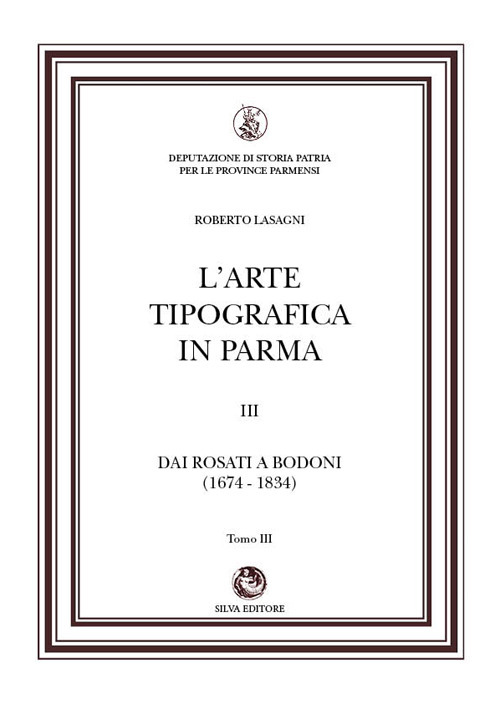 L'arte tipografica in Parma