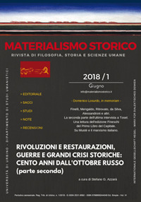 Materialismo storico. Rivista di filosofia, storia e scienze umane