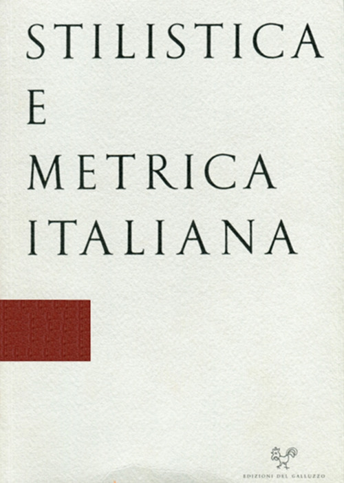 Stilistica e metrica italiana