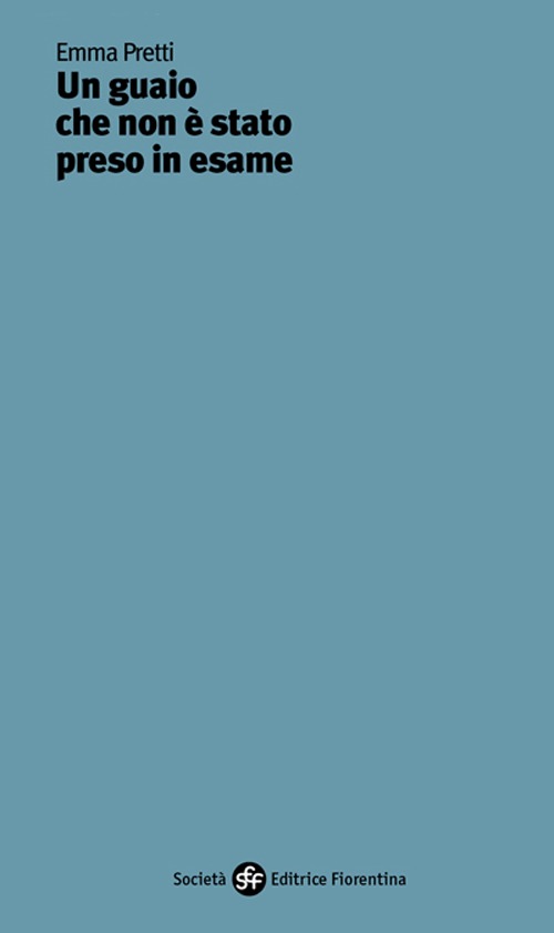 Un guaio che non &egrave; stato preso in esame