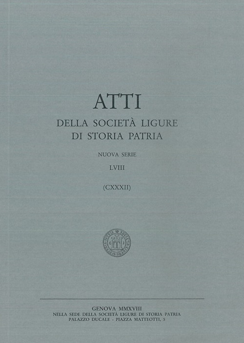 Atti della Società Ligure di Storia Patria. N.S.