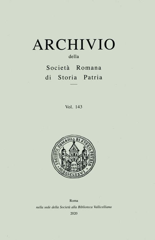 Archivio della Società romana di storia patria