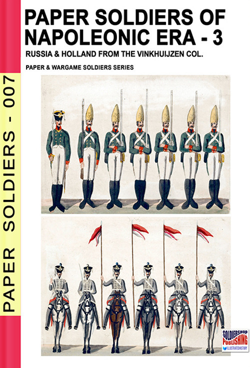 Paper soldiers of Napoleonic era