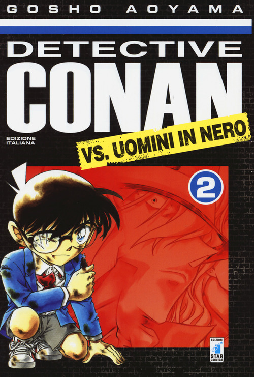 Detective Conan vs uomini in nero
