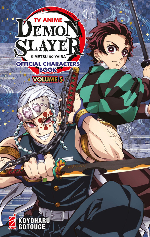 TV anime Demon slayer. Kimetsu no yaiba official characters book
