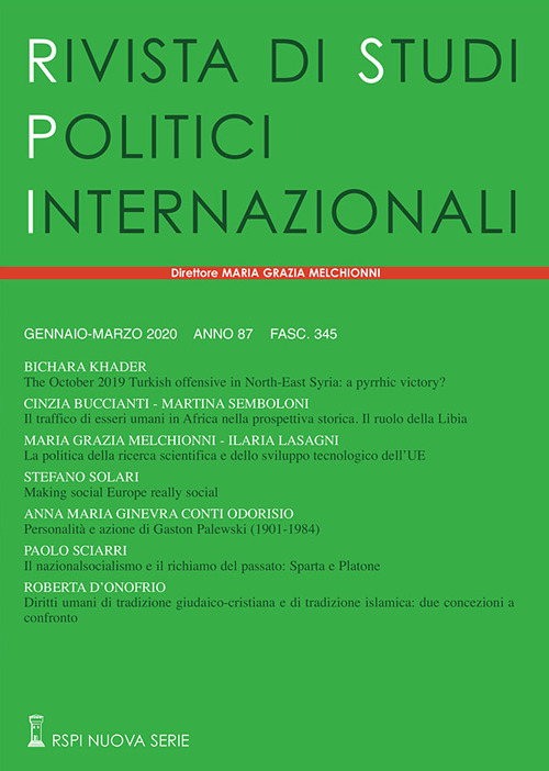 Rivista di studi politici internazionali