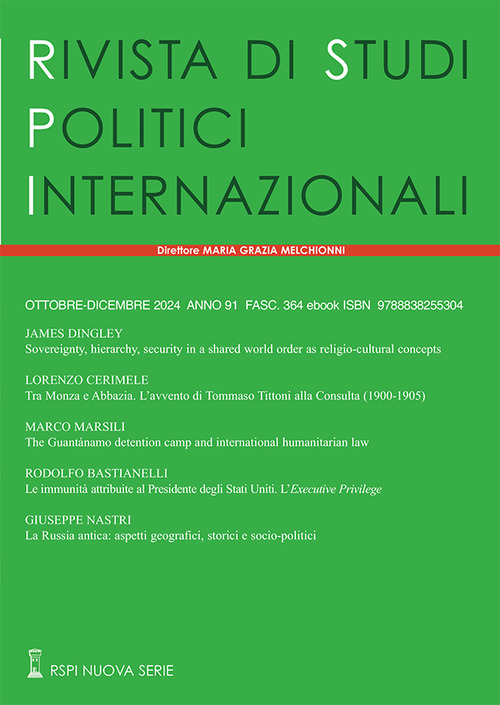 Rivista di studi politici internazionali