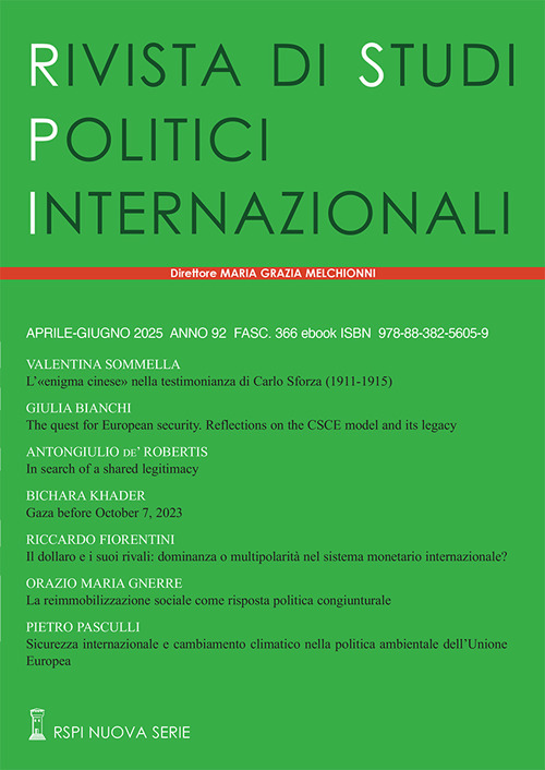 Rivista di studi politici internazionali