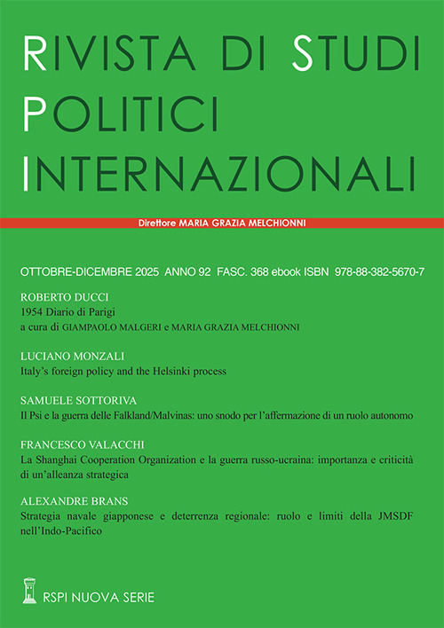 Rivista di studi politici internazionali