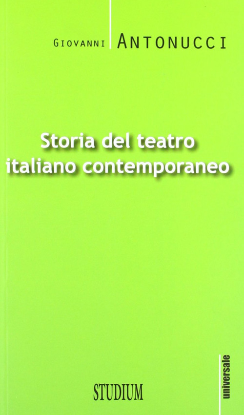Storia del teatro italiano contemporaneo