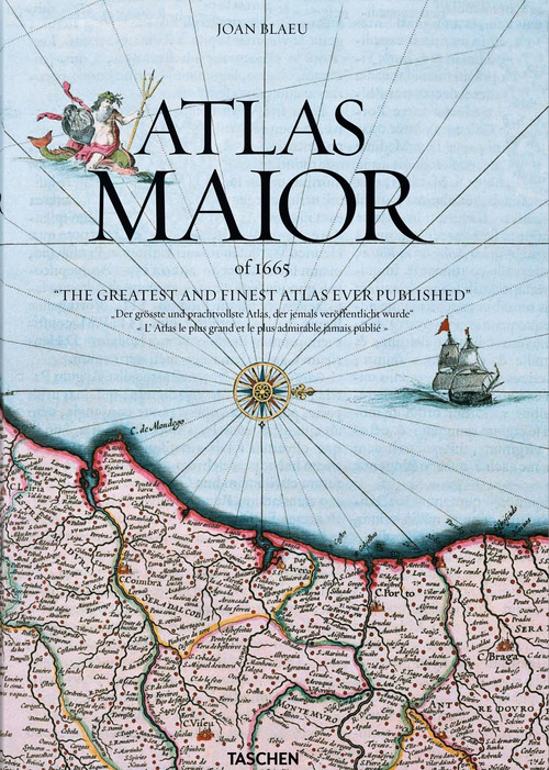 Joan Blaeu. Atlas Maior of 1665. Ediz. inglese, francese e tedesca