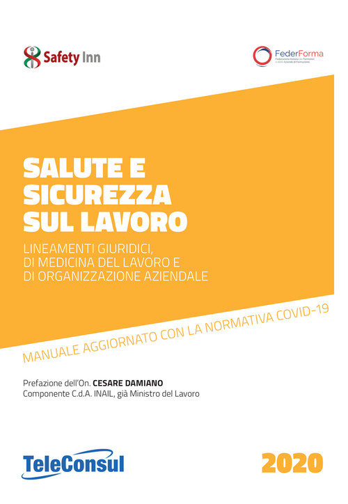 Salute e sicurezza sul lavoro. Lineamenti giuridici, di medicina del lavoro e di organizzazione aziendale