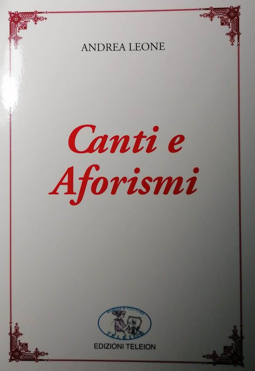 Canti e aforismi
