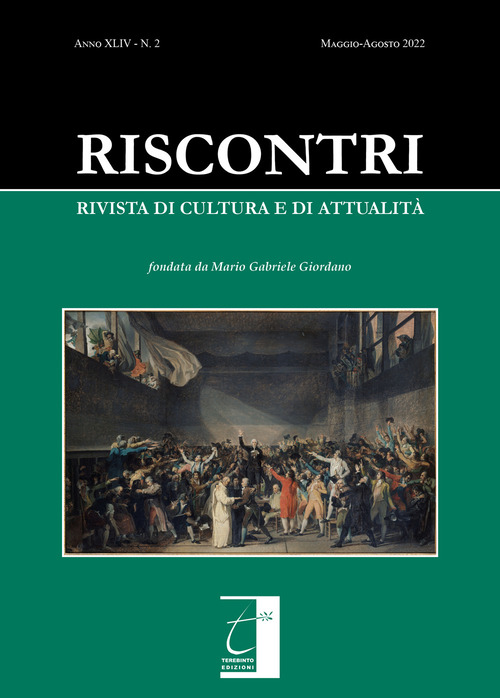Riscontri. Rivista di cultura e di attualit&agrave;