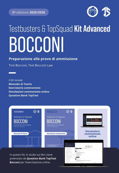 Testbusters. Bocconi. Kit advanced