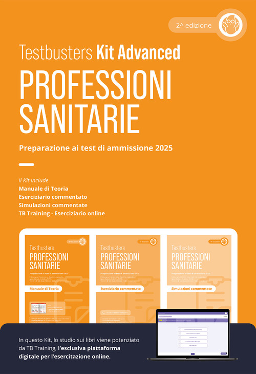 Testbusters Professioni Sanitarie 2025 - Kit Advanced