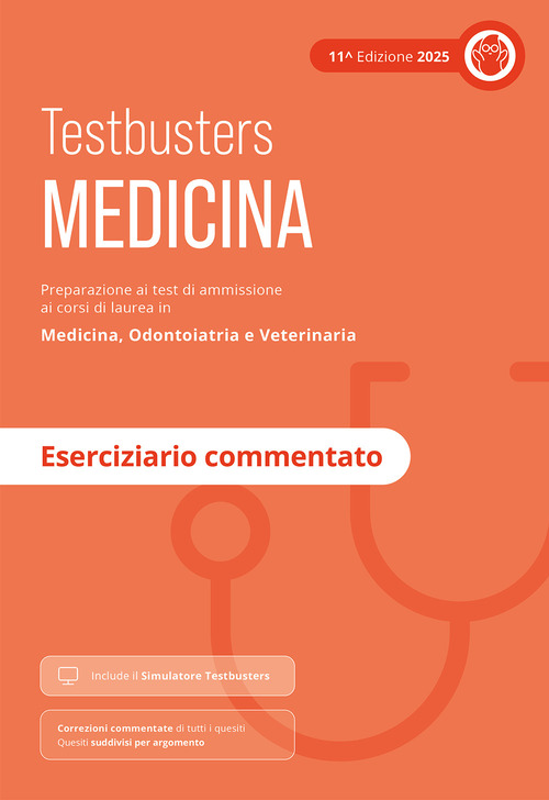 Testbusters Test di Medicina 2025 - Eserciziario commentato