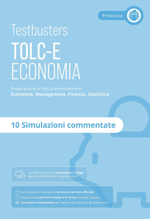 Testbusters. TOLC-E. Simulazioni commentate