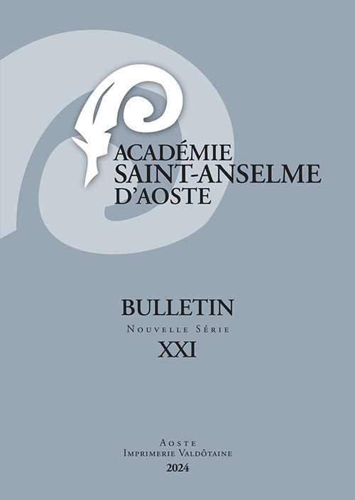 Bulletin Academie Saint-Anselme d'Aoste